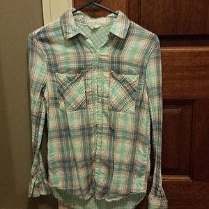 Aeropostle juniors xs plaid
